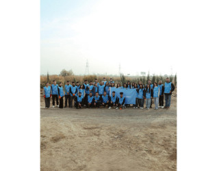 Leyla Əliyeva Mingəçevirdə ekoloji aksiyalarda iştirak edib