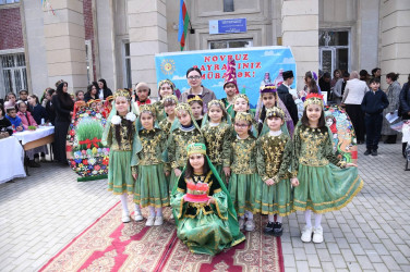Novruz bayramı ilə əlaqədar Mingəçevir şəhərinin ayrı-ayrı müəssisələrində bayram tədbirləri keçirilir.