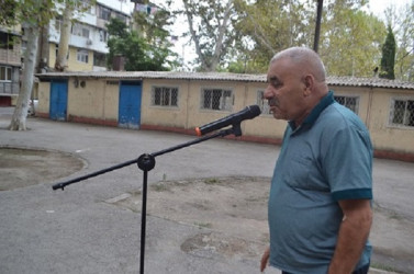 Mingəçevirdə  vətəndaşlarla növbəti səyyar görüş keçirilib.
