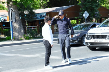 Mingəçevirdə "Şagirdlərin yol hərəkəti qaydaları barədə maarifləndirilməsi" adlı tədbir təşkil olunub