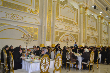 Mingəçevirdə iftar süfrəsi açılıb