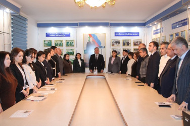 Mingəçevir şəhərində fəaliyyət göstərən idarə, təşkilat və müəssisələrdə 20 Yanvar faciəsi ilə bağlı tədbirlər keçirildi.