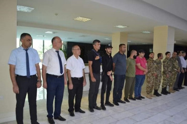 Mingəçevirli   şəhid  Qurbanov Tərxan Zabit oğlunun ordeni təqdim olundu.