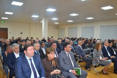 Mingəçevir şəhər İcra Hakimiyyətinin başçısı İlham İsmayılovun vətəndaşlarla növbəti səyyar görüşü may ayının 7- də keçirildi