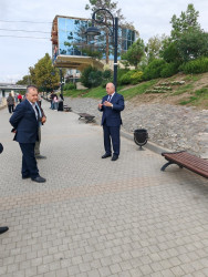 III MDB oyunları çərçivəsində şəhər ərazisində aparılan abadlıq-quruculuq işləri ilə yaxından tanışlıq oldu