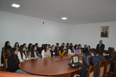 Mingəçevir Dövlət Universitetində  “Gender əsaslı zorakılıqla mübarizə” mövzusunda tədbir  keçirilmişdir.