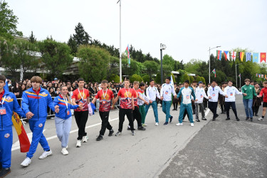 Ümummilli Lider Heydər Əliyevin 103-cü ildönümünə həsr olunan avarçəkmə və kanoe üzrə “Prezident Kuboku 2026” beynəlxalq reqatasının paradı təşkil edilib.