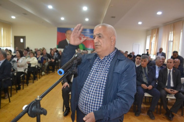 Mingəçevir şəhər İcra Hakimiyyətinin başçısı İlham İsmayılovun vətəndaşlarla növbəti səyyar görüşü may ayının 15-də keçirilib.