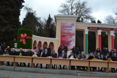 Mart ayının 19-da Mingəçevirdə Novruz Bayramı münasibətilə ümumşəhər tədbiri keçirilib.