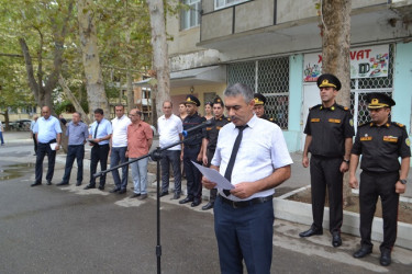 Mingəçevirdə İşləməyən əhali üçün maarifləndirmə tədbiri keçirib