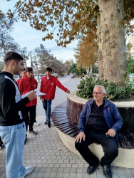 Oktyabrın 17-də şəhər sakinləri arasında məişət zorakılığının yayılma səviyyəsinin və onu törədən səbərlərin monitorinqi məqsədilə  Mingəçevir Şəhər İcra Hakimiyyəti tərəfindən hazırlanmış anket sorğu keçirilmişdir.