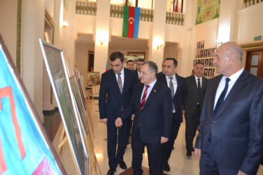 Mingəçevir Dövlət Dram Teatrında Mingəçevir şəhərinin 77 illiyi münasibətilə tədbir keçirildi