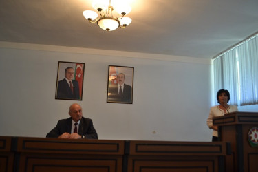 Mingəçevir şəhər İcra Hakimiyyətinin başçısı İLHAM İSMAYILOV  şəhər ümumtəhsil məktəblərinin 2025-ci ildə  ali məktəblərə qəbul olunan tələbələri ilə görüşüb