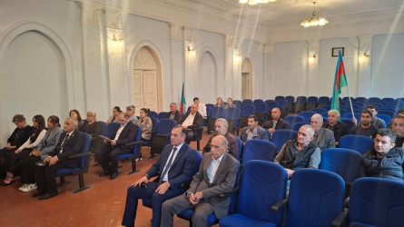 Mənzil Kommunal Təsərrüfatı İstehsalat Birliyində “Konstitusiya və Suverenlik İli”nə həsr olunmuş tədbir keçirilib