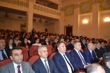 Mingəçevirdə Ümummilli lider Heydər Əliyevin anadan olmasının 102-ci ildönümü təntənə ilə qeyd olundu