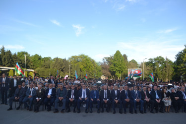 Ulu Öndər Heydər Əliyevin anadan olmasının 103-cü ildönümünə həsr olunmuş konsert keçirilmişdir.