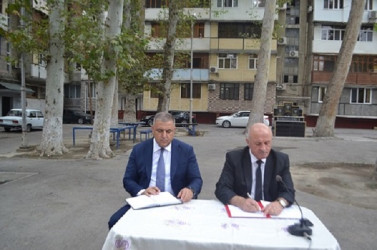 Mingəçevirdə  vətəndaşlarla növbəti səyyar görüş keçirilib.