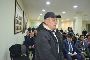 Mingəçevir şəhər İcra Hakimiyyətinin başçısı İlham İsmayılovun sakinlərlə növbəti səyyar görüşü yanvar ayının 13-də keçirilib.