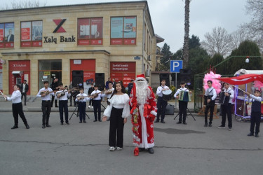 Dekabr ayının 30-da Mingəçevirdə Heydər Əliyev Meydanında 31 dekabr- Dünya Azərbaycanlılarının Həmrəylik Günü və Yeni il bayramları münasibətilə tədbiri keçirilmişdir.