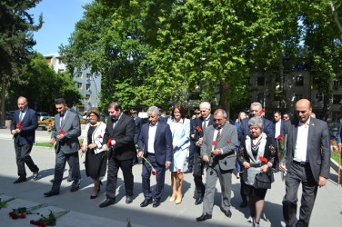 Mingəçevirdə Ulu öndər Heydər Əliyevin əziz xatirəsi dərin ehtiramla yad edilmişdir