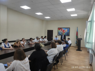 2025-ci ilin “Konstitusiya və Suverenlik ili” elan olunması ilə əlaqədar Azərbaycan Respublikası Nəqliyyat, Rabitə və Yüksək Texnologiyalar Nazirliyinin Aztelekom MMC-nin Aran Regional Filialının Mingəçevir şöbəsində tədbir keçirilmişdir.