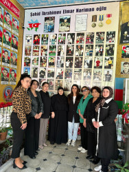 27 sentyabr-"Anım Günü"  ilə bağlı  Mingəçevir  şəhər  Mənzil Təsərrüfatı və Abadlaşdırma İdarəsinin  Mənzil  İstismar Sahələrinin tərbiyəçi müəllimləri İşəhid ailələrini ziyarət etmişlər.