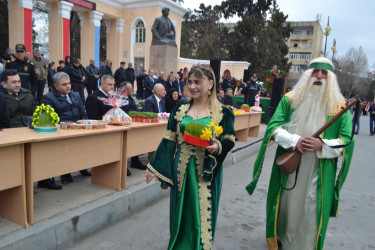 Mart ayının 19-da Mingəçevirdə Novruz Bayramı münasibətilə ümumşəhər tədbiri keçirilib.