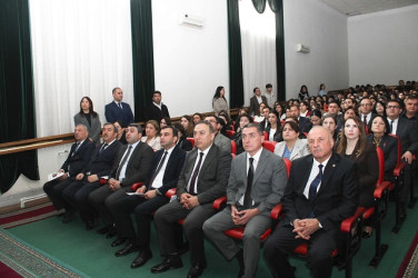 Noyabrın 12-də Konstitusiya günü münasibəti ilə tədbir keçirildi