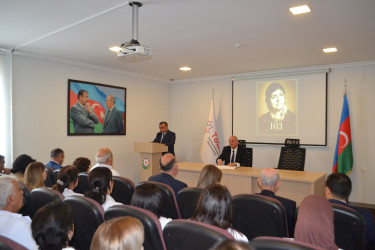 Mingəçevirdə akademik Zərifə xanım Əliyevanın xatirəsinə həsr olunmuş konfrans keçirildi