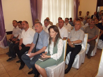 Mingəçevir  şəhər İcra Hakimiyyətinin başçısı İlham İsmayılovun növbəti səyyar görüşü 07 sentyabr 2023-cü ildə keçirildi.