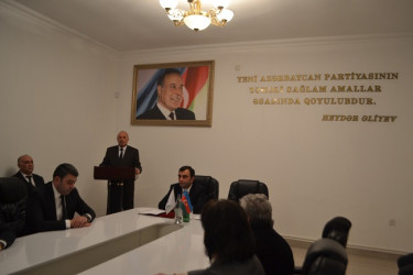 Mingəçevir şəhər İcra Hakimiyyəti və YAP Mingəçevir şəhər təşkilatının təşkilatçılığı ilə  20 Yanvar faciəsinin 36-cı ildönümünə həsr olunmuş  "20 Yanvar Azərbaycan xalqının Müstəqillik mübarizəsinin Qəhrəmanlıq səhifəsidir" mövzusunda elmi-nəzəri konfrans keçirilib.