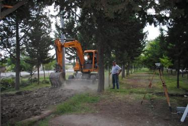 Yeni istirahət zonasının salınmasına start verildi