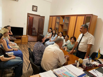 “Ümummilli lider Heydər Əliyev müstəqil Azərbaycan Konstitusiyanın müəllifidir.” adlı dəyirmi masa keçirildi.