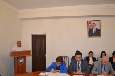 Sentyabr ayının 24-də Mingəçevir şəhər İcra Hakimiyyəti başçısı yanında Şuranın növbəti iclası keçirilib.