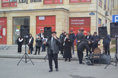 Dekabr ayının 30-da Mingəçevirdə Heydər Əliyev Meydanında 31 dekabr- Dünya Azərbaycanlılarının Həmrəylik Günü və Yeni il bayramları münasibətilə tədbiri keçirilmişdir.