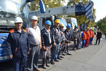 Mingəçevir şəhərində mülki müdafiə məşqi keçirilib