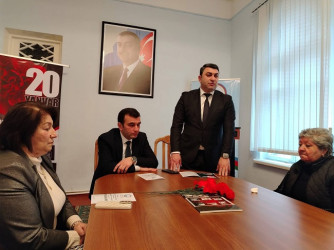 Mingəçevir şəhərində fəaliyyət göstərən idarə, təşkilat və müəssisələrdə 20 Yanvar faciəsi ilə bağlı tədbirlər keçirildi.