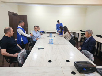 Narkomanliga və narkotik vasitələrin  qanunsuz dövriyyəsinə qarşı mübarizəyə dair maarifləndirici bukletlər paylanılıb,