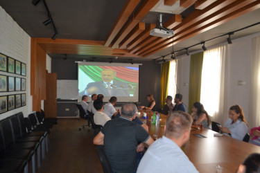 QƏRBİ AZƏRBAYCAN İRSİ: Kitabın təqdimat mərasimi Az.İES və Sənaye Parkınında keçirilib.