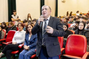 WUF13 Festivalı Mingəçevirdə: Mingəçevir Dövlət Universitetində məlumatlandırma sessiyası