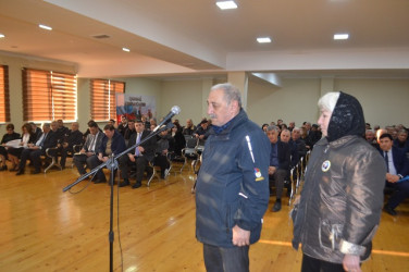 Mingəçevir şəhər İcra Hakimiyyətinin başçısı İlham İsmayılovun vətəndaşlarla növbəti səyyar görüşü mart ayının 12-də keçirilib.