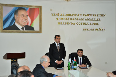 YAP Mingəçevir şəhər təşkilatında “Şəhərsalma və Memarlıq İli”nə həsr olunmuş tədbir keçirilib.