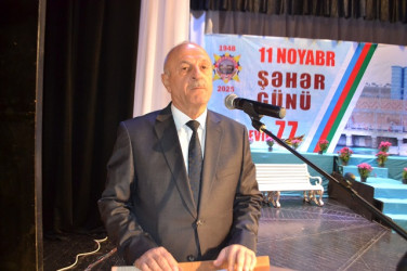 Mingəçevir Dövlət Dram Teatrında Mingəçevir şəhərinin 77 illiyi münasibətilə tədbir keçirildi