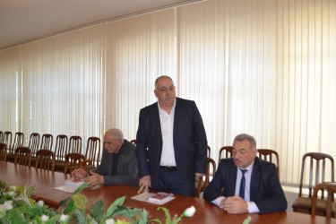 Mingəçevir şəhər İcra Hakimiyyətində İctimai təşkilatların sədrləri ilə görüş oldu.