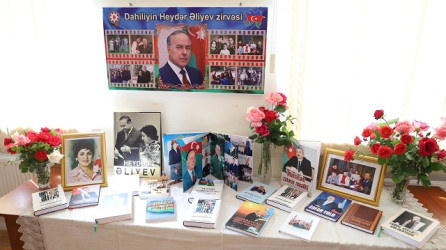 Ulu Öndər Heydər Əliyevin anadan olmasının 102-ci ildönümünə həsr olunmuş tədbirlər davam edir.