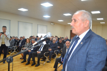 Mingəçevir şəhər İcra Hakimiyyətinin başçısı İlham İsmayılovun vətəndaşlarla növbəti səyyar görüşü may ayının 7- də keçirildi