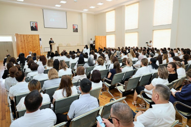 2026/2027 tədris ilinə həsr olunmuş Mingəçevir şəhəri üzrə Təhsil Sektorunun Sentyabr konfransı keçirilmişdir.