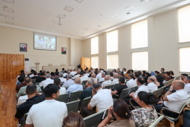 Sahibkarlarla növbəti görüş Mingəçevir şəhərində təşkil olunub