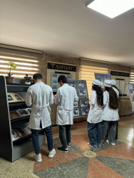 Mingəçevir Tibb Kollecində Zərifə Əliyevanın anadan olmasının 102-ci il dönümü ilə bağlı sərgi keçirildi