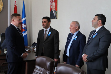 Mingəçevir şəhərinin nümayəndə heyəti Belarus Respublikasının Polotsk şəhərinə səfər edib